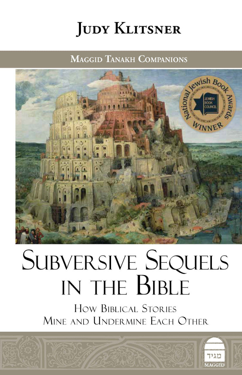 Subversive Sequels in The Bible H/C by Judy Klitsner (BKE-SSITBHC)