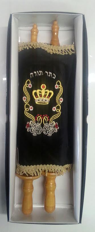 Large Sefer Torah Simple Velvet Cover 19" (ST-TR9)