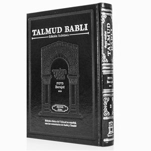 Talmud Babli Edicion Tashema - Hebrew/Spanish Gemara Berajot Vol 2 / Tratado de Berajot II-- Medium Size (BKS-TABS2)
