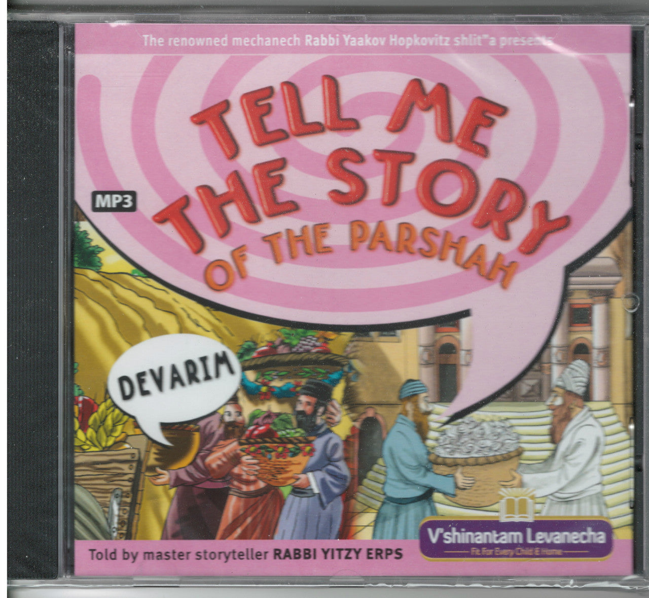 Tell Me the Story of the Parsha MP3 CD-- Devarim (CD-TMTSD)