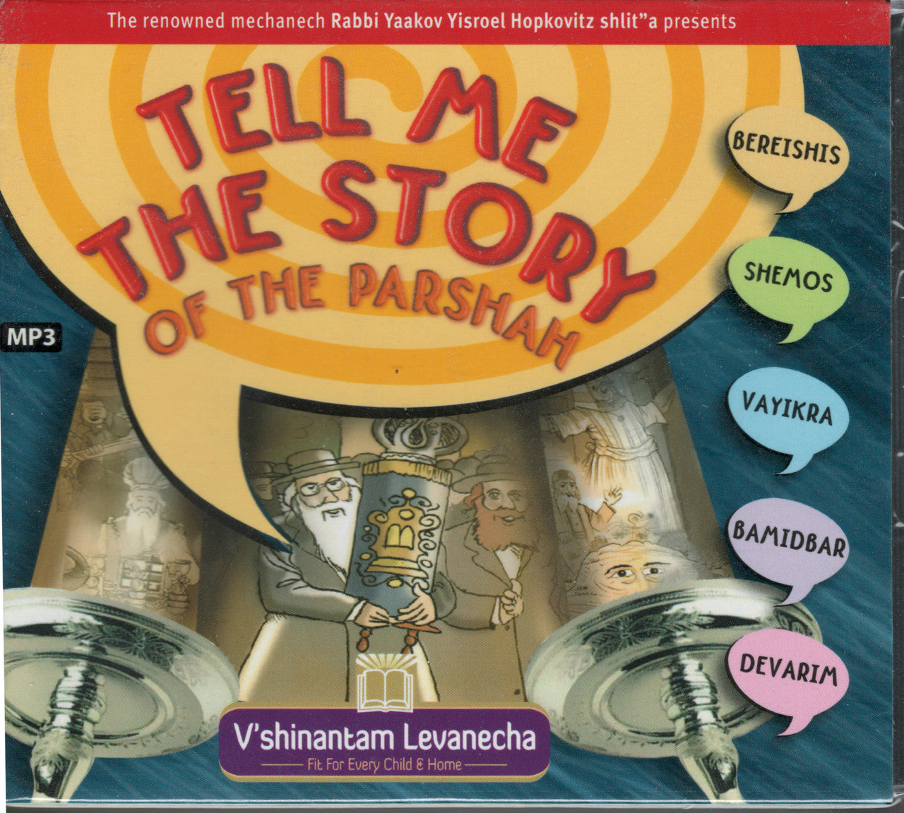 Tell Me the Story of the Parsha MP3 CD-- 5 Vol. Set (CD-TMTSET)