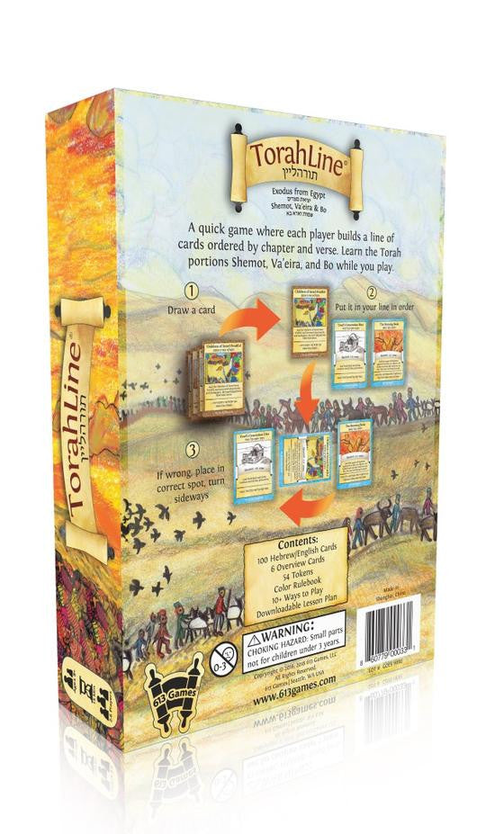 TorahLine Game-- Exodus From Egypt (Shemos, Va'eira & Bo) (GM-TRLSVB)