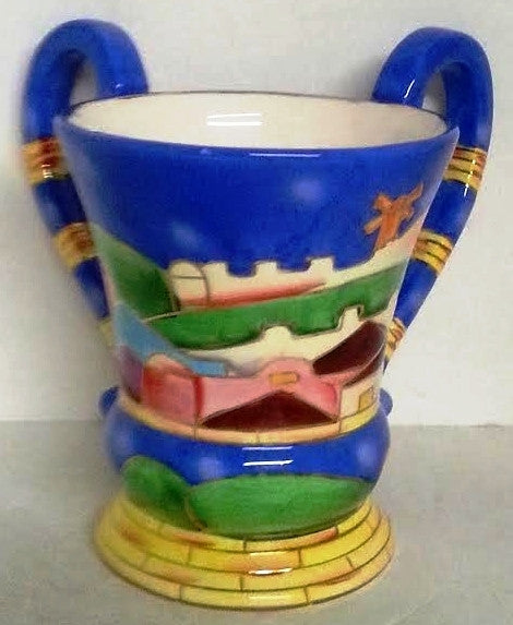 Karshi Ceramic Washing Cup Jerusalem (WC-5906)