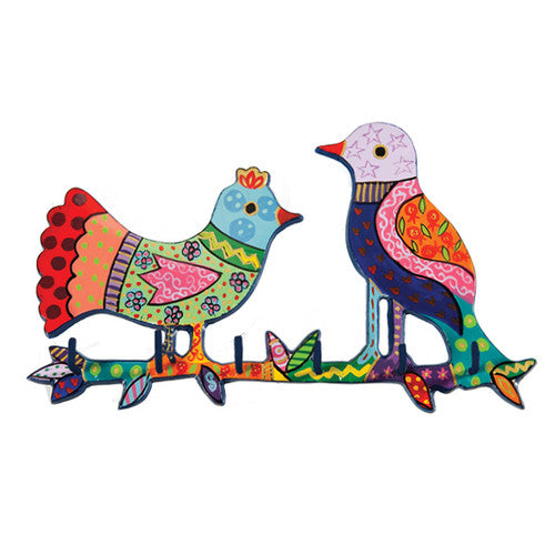 Emanuel Laser Cut Key Holder- Birds (EM-WHF1)