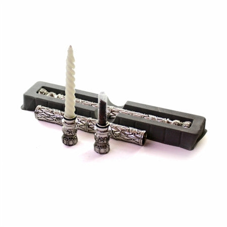 Silver Plated Besamim and Havdallah Candle Holder (HV-X368)