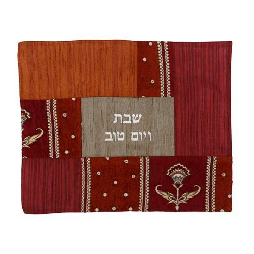 Emanuel Challah Cover Fabric Collage  (EM-PCJ)