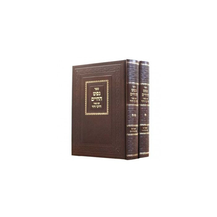 נפש החיים עם ביאור דרכי דוד Nefesh Hachaim 2 Vol. (BK-NHDD)