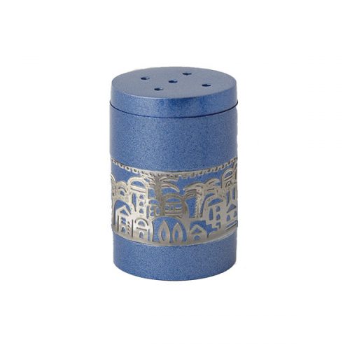 Anodized Aluminum Salt Shaker with Metal Cutout (EM-SAG)