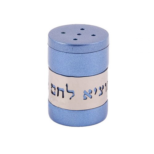 Anodized Aluminum Salt Shaker with Metal Cutout (EM-SAG)