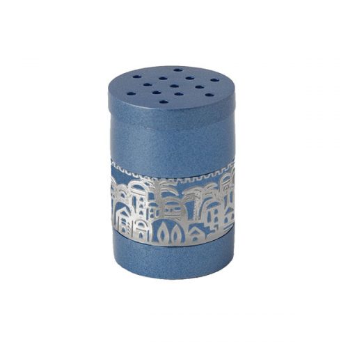 Emanuel Anodized Aluminum Spice Box with Metal Cutout (EM-BF)