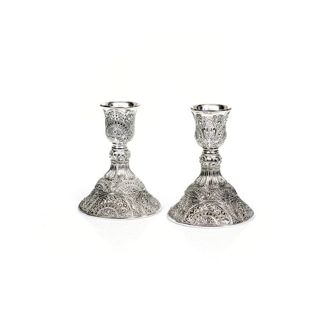 Silverplate Candlesticks 8" (CS-X1460)