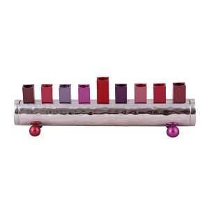 Emanuel Cylinder Strip Menorah (EM-HAK)