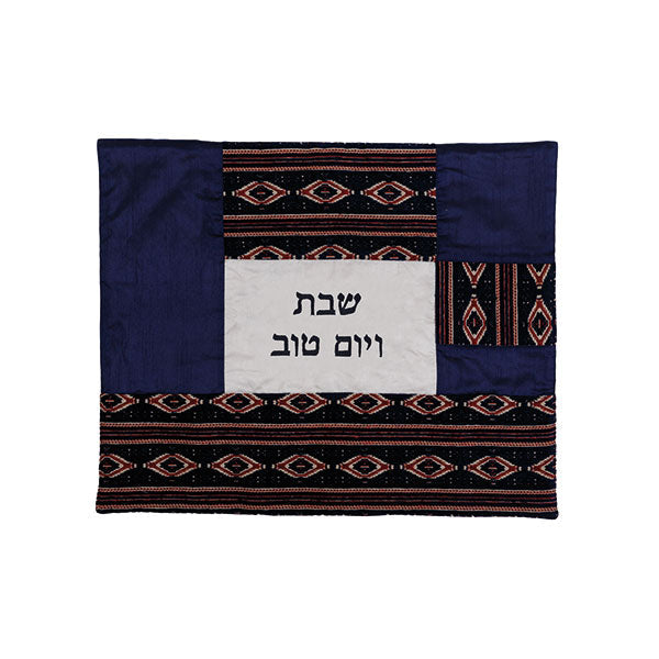 Emanuel Challah Cover Fabric Collage  (EM-PCJ)