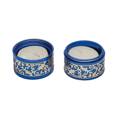 Emanuel Travel Candlestick W/ Metal Cutout (EM-TLA)