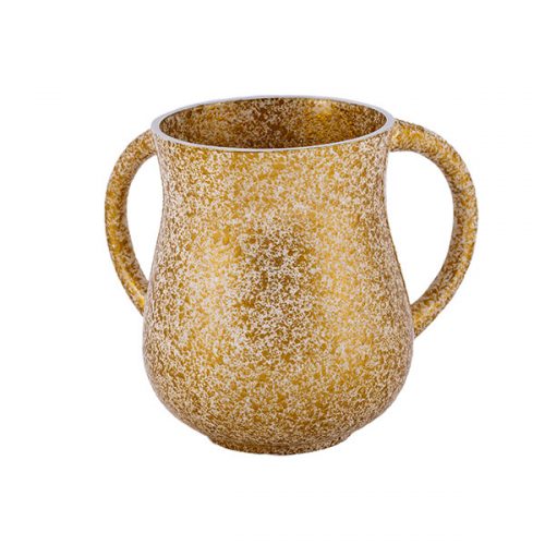 Small Emanuel Metal Washing Cup Marble Coating (EM-NYX)