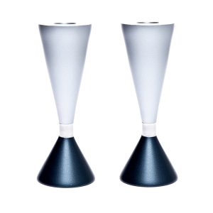 Double Sided Anodized Candlesticks W/ Ring (EM-CSK)