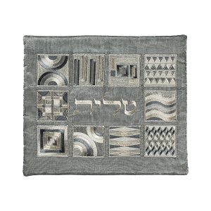 Emanuel Full Embroidered Tallit Bag Geometric (EM-TBB5)