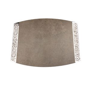 Emanuel Porcelain Challah Board-Lace Sides (EM-CBR1-3)