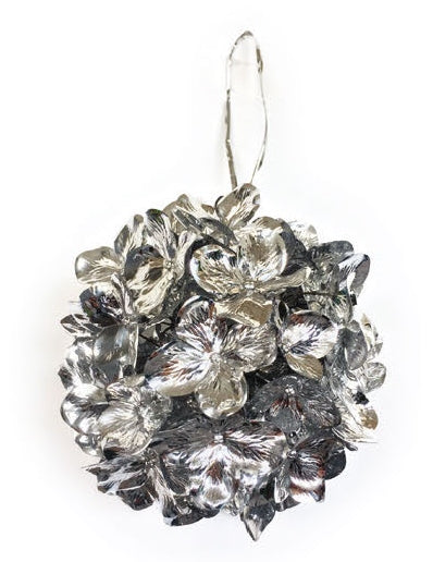 6.5" Metallic flower balls (2018055)