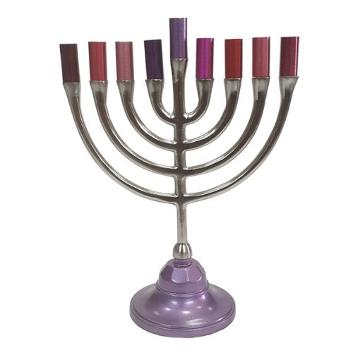 Emanuel Classic  Menorah-Colored Cups (EM-HAU)