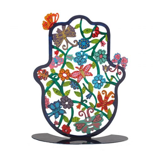 Emanuel Laser Cut Hand Painted Standing/Hanging Art Large  (EM-SHL)