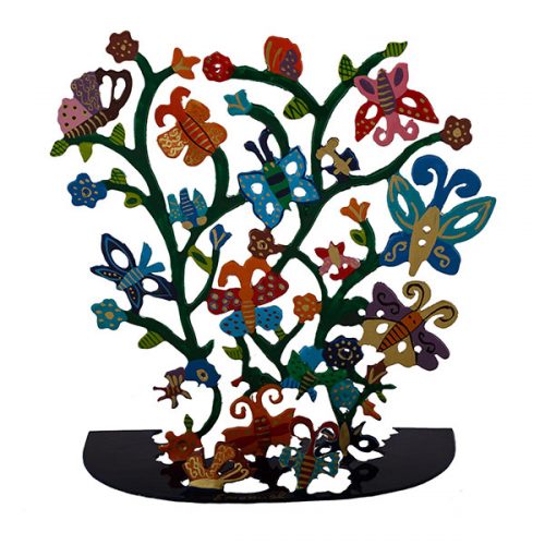 Emanuel Laser Cut Hand Painted Standing/Hanging Art Large  (EM-SHL)
