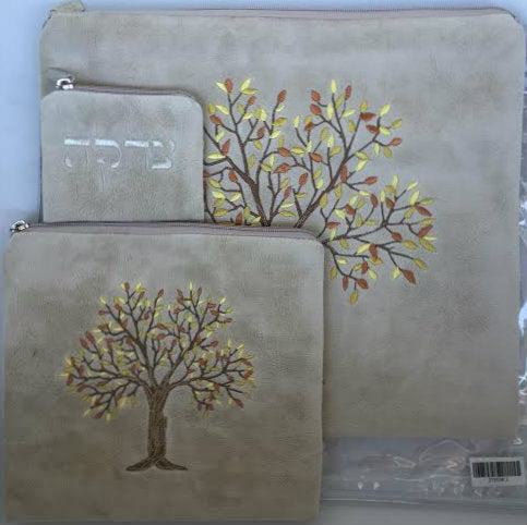 Talit and Tefillin Bag Set Large / Tree of Life (275524/2-7)