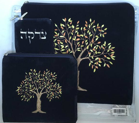 Talit and Tefillin Bag Set Large / Tree of Life (275524/2-7)