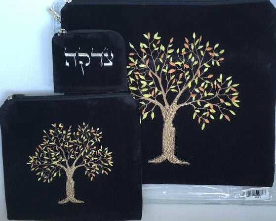 Talit and Tefillin Bag Set Large / Tree of Life (275524/2-7)