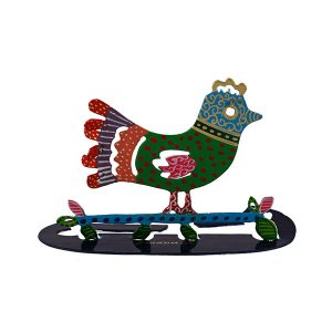 Emanuel Small Standing Hand Painted Hamsa  (EM-SHS)