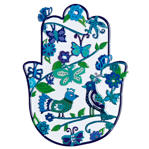 Medium Enamel Lacquer Hamsa (EM-SHD)