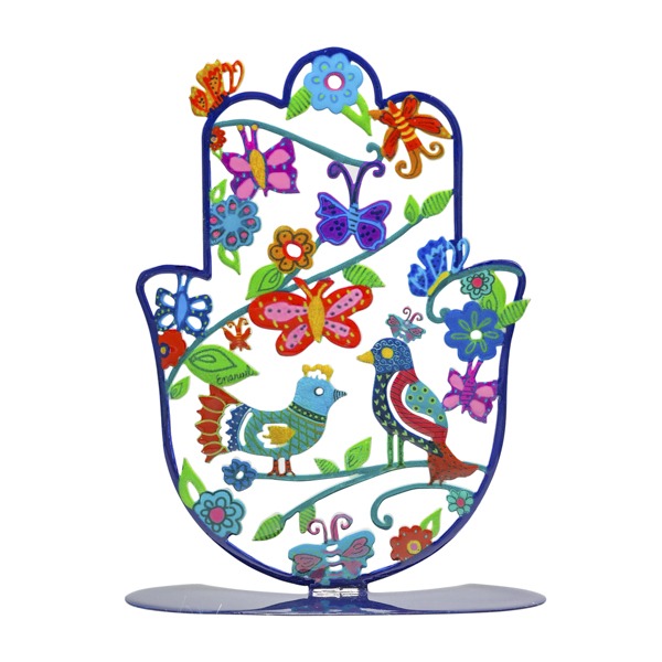 Emanuel Laser Cut Hand Painted Standing/Hanging Art Large  (EM-SHL)