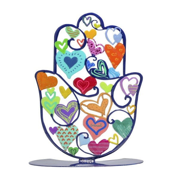 Emanuel Laser Cut Hand Painted Standing/Hanging Art Large  (EM-SHL)