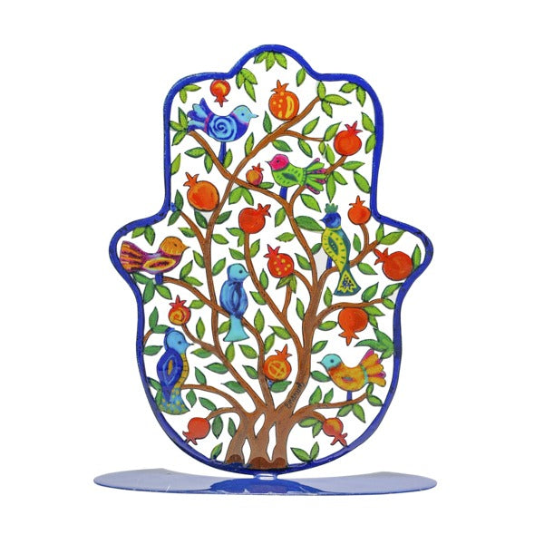 Emanuel Laser Cut Hand Painted Standing/Hanging Art Large  (EM-SHL)