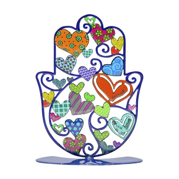 Emanuel Laser Standing Flower/Hamsa-Small  (EM-SHG)