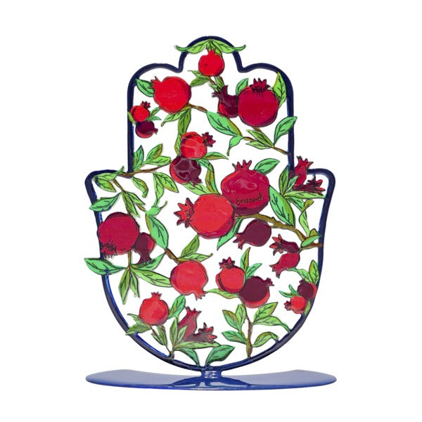 Emanuel Laser Standing Flower/Hamsa-Small  (EM-SHG)