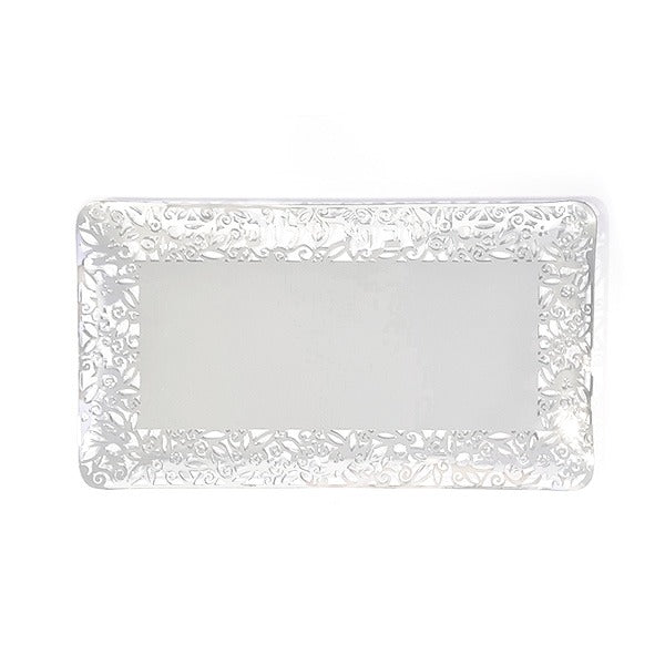 Emanuel Stainless Steel Tray with Cutout -  9.5" x 5" (EM-TRM)