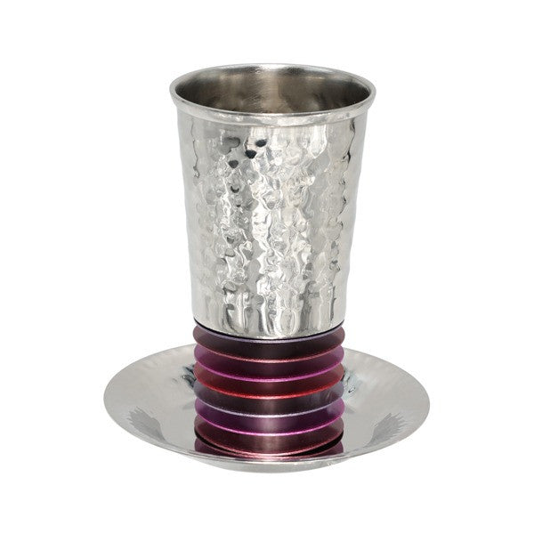 Anodized Discs Kiddush Cup (EM-CUR)