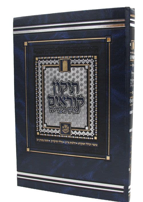 תיקון קוראים איש מצליח Large 12" x 9.5" (BK-TKIM)
