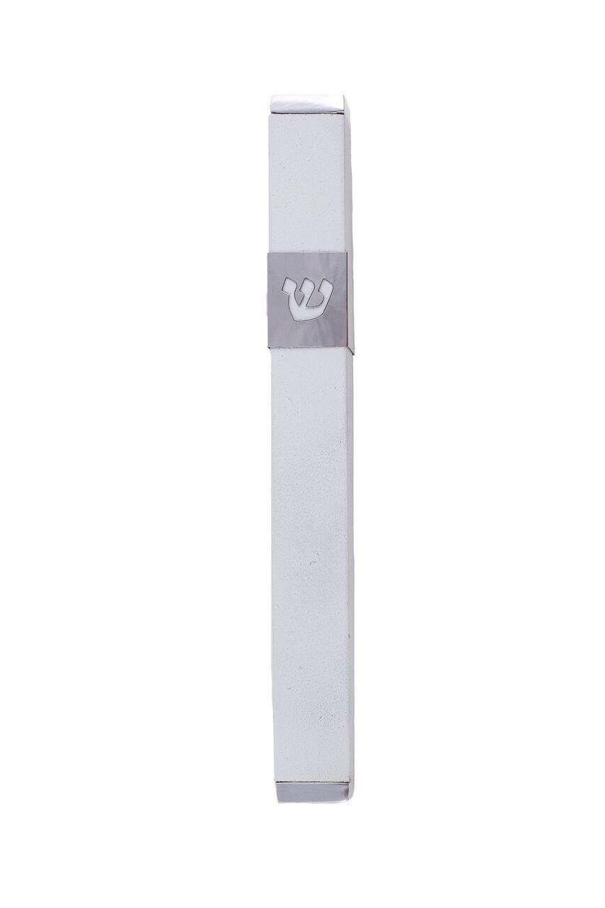 Emanuel Metal Mezuzah Case-- 12cm (EM-MF)