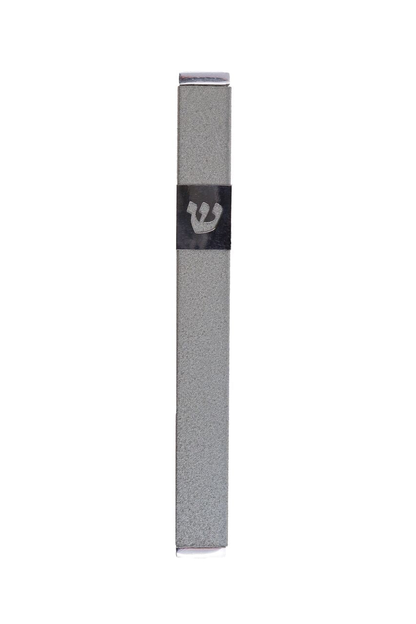 Emanuel Metal Mezuzah Case-- 12cm (EM-MF)