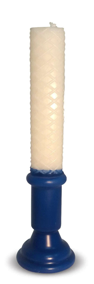 Decorative  Havdallah Candle Asst. Colors (HV-10027)