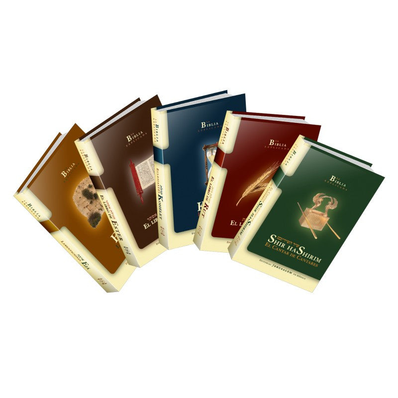 La Biblia Explicado 5 Meguilot Set  (BKS-LBE5)