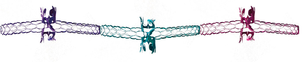 8" 4 Section Multi Colored Garland - Pack of 12 (71250)