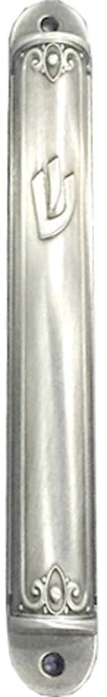 Pewter Mezuzah Cases 12cm (Karshi)