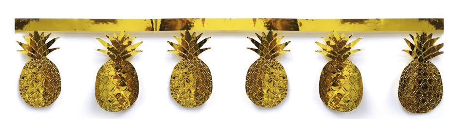 7' Foil Pineapple Chain Pack of 12 (72001)