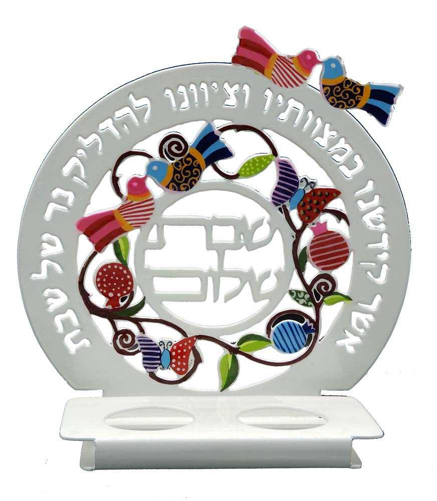 Laser Cut Tealight Holders Bird Design-Colored (CS-HDR8091)