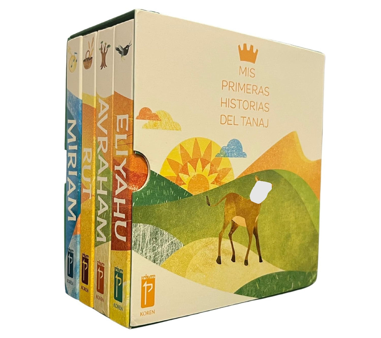 My First Tanakh Stories 4 Volume Set-Board Book SPANISH (BKS-MPHTBBSET)