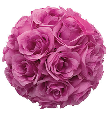 8" Rose Ball, Multiple Colors (CLA-20160294)