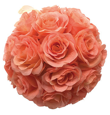 8" Rose Ball, Multiple Colors (CLA-20160294)